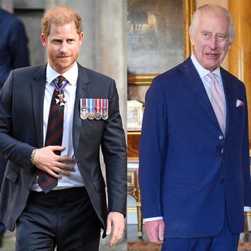 Harry y el rey Carlos III padre e hijo en un fotomontaje con imagenes de 2024