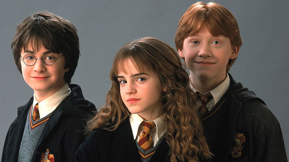 Harry Ron y Hermione