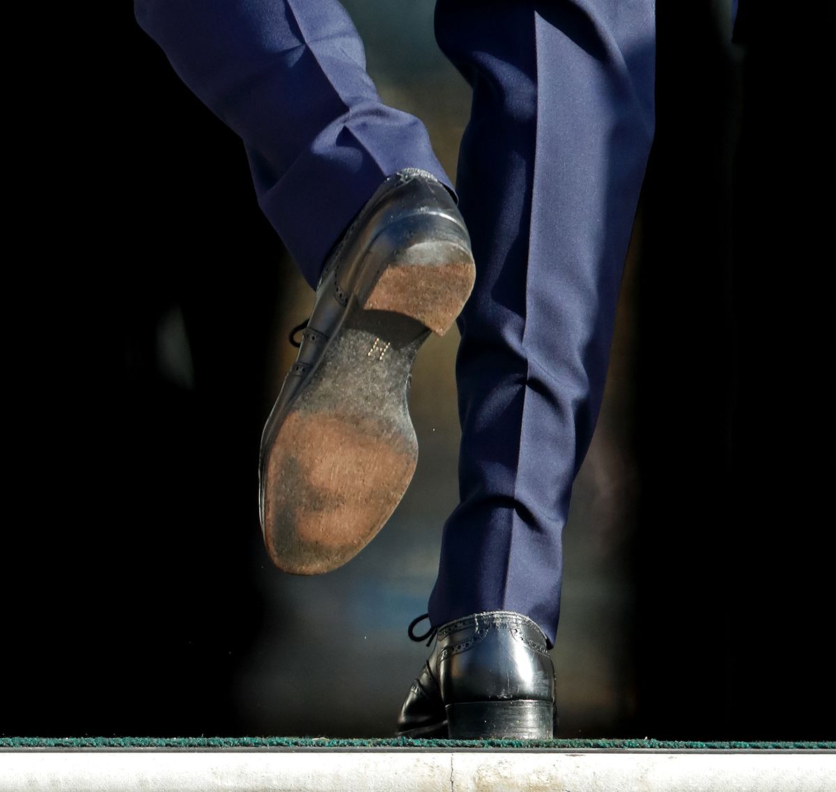 Prince Harry H on Shoe