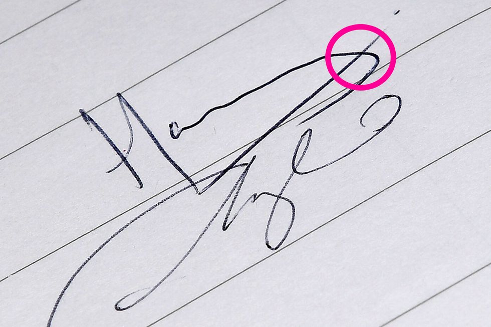 prince harry signature