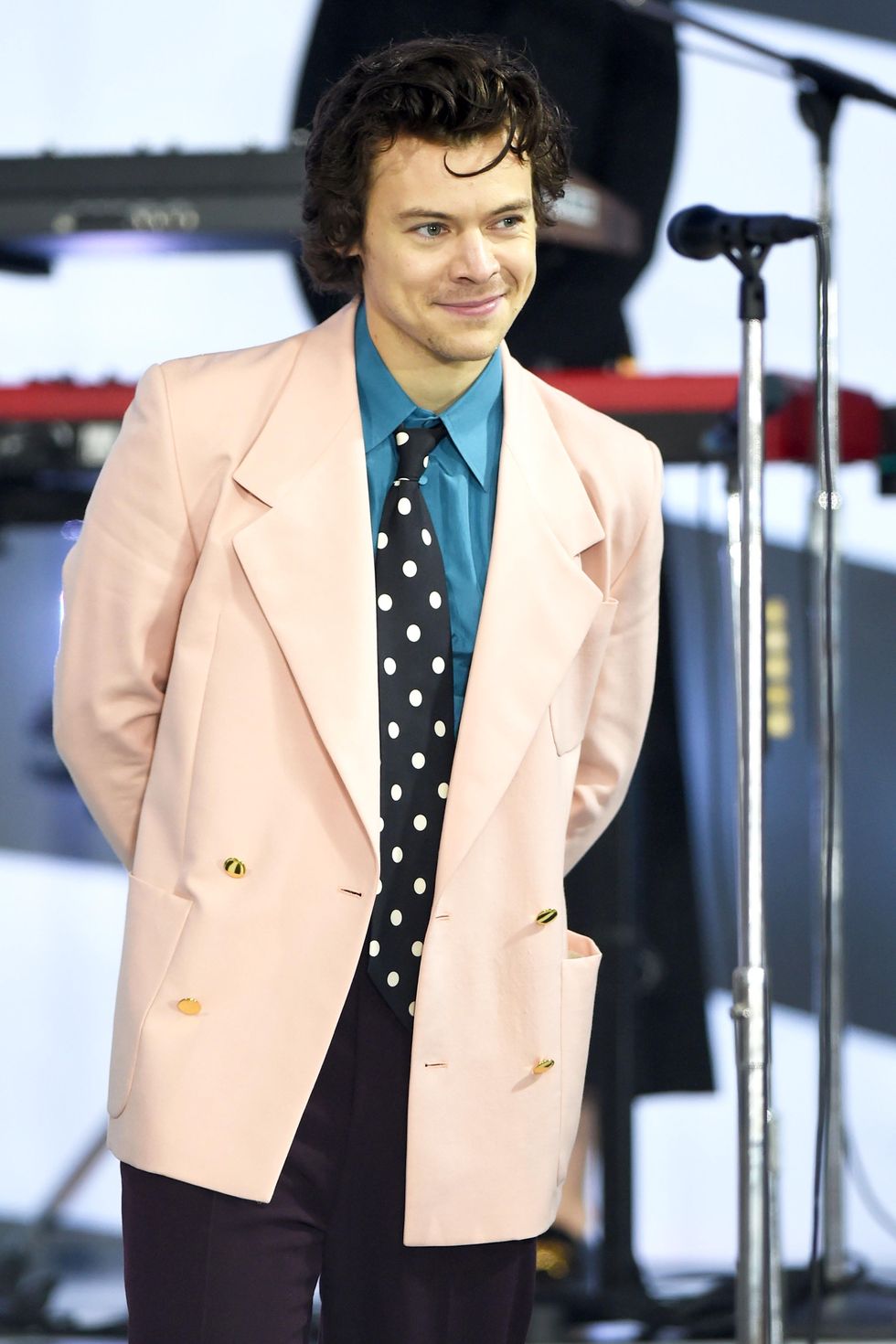 harry styles pictured in february 2020