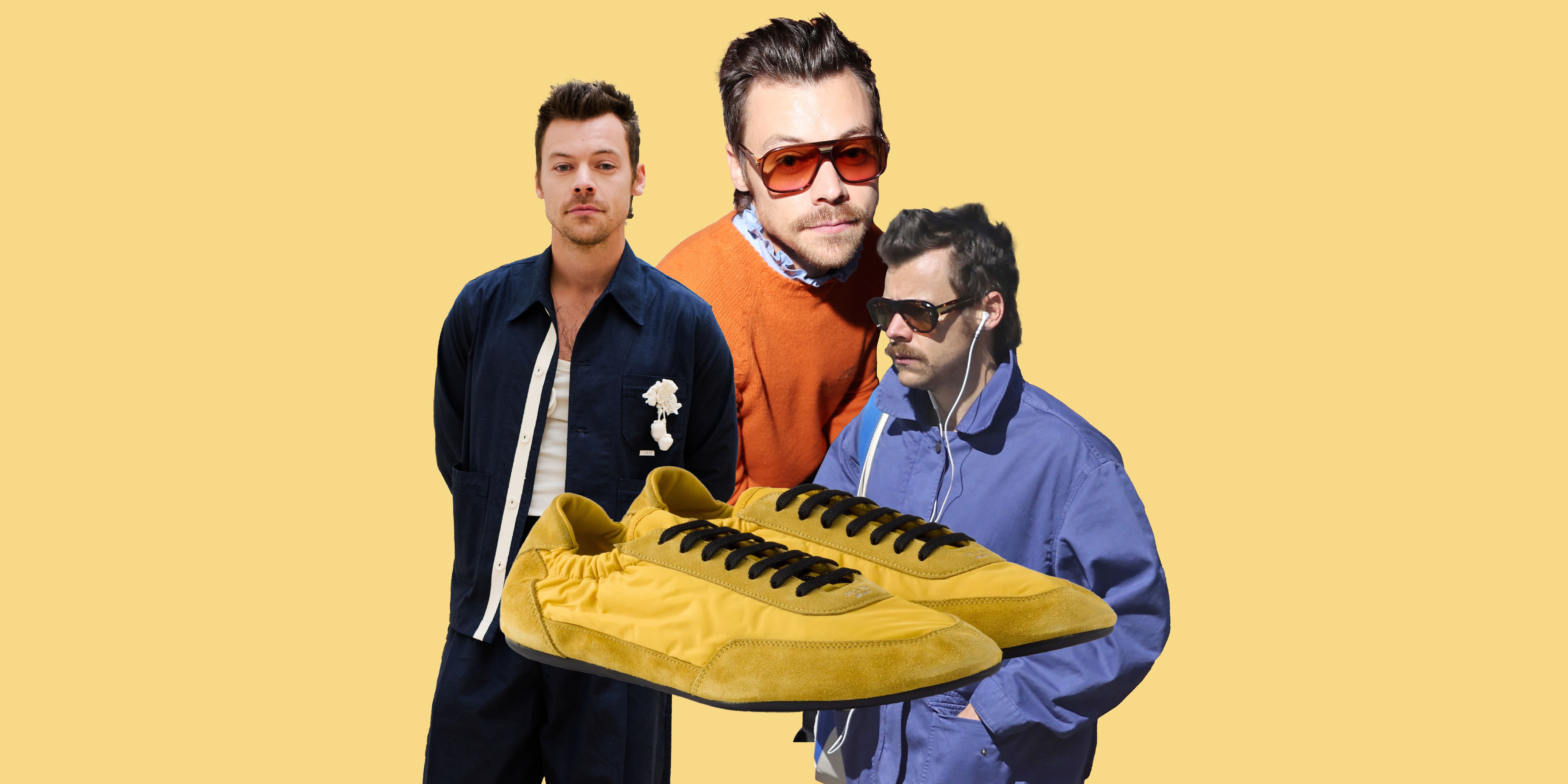 24AW new/PRADA Collapse Re-Nylonスニーカー Sneakers Yellow 24AW new/PRADA Collapse Re-Nylonスニーカー Sneakers Yellow