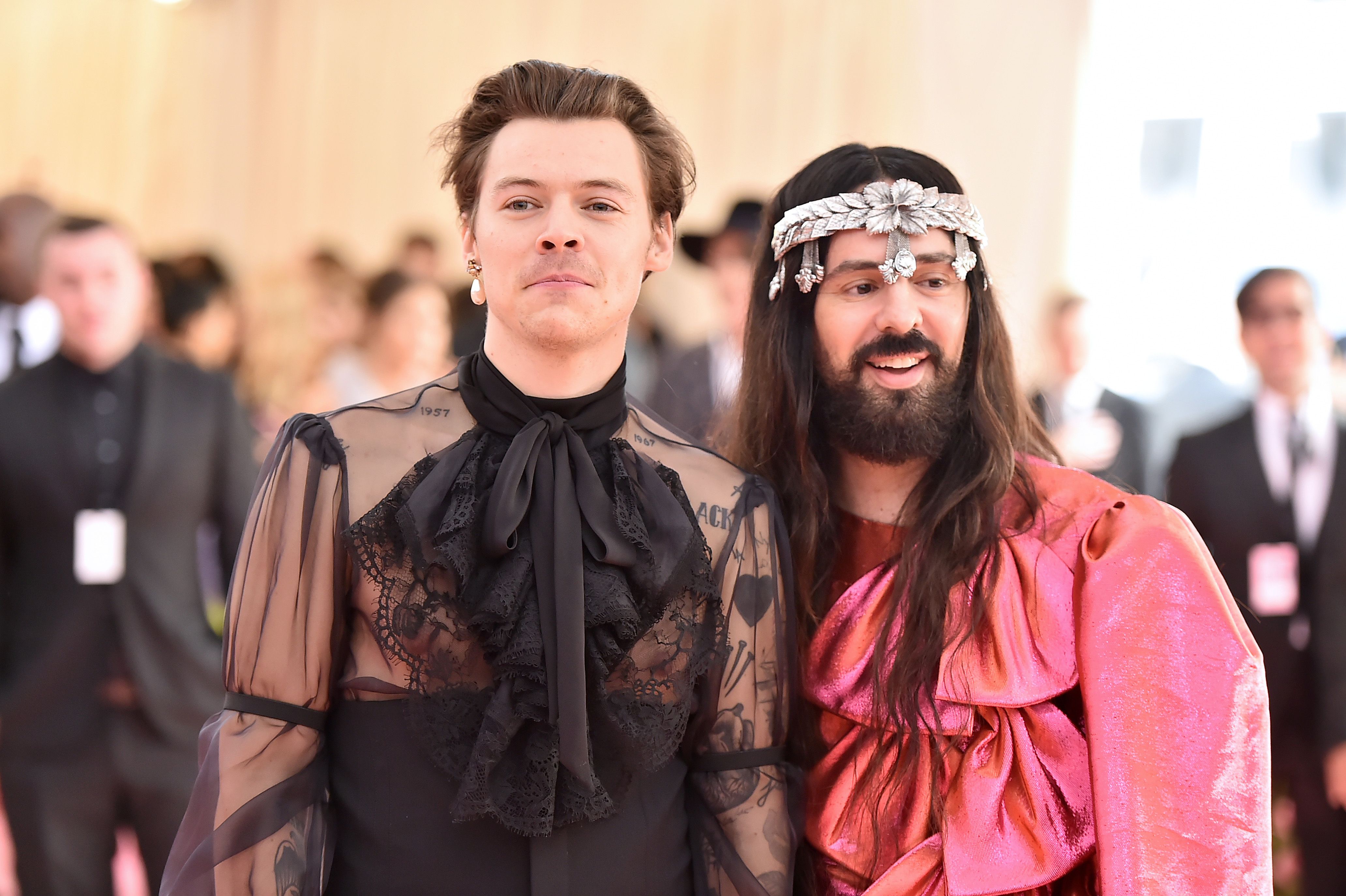 Harry Styles collaborates on capsule collection for Gucci