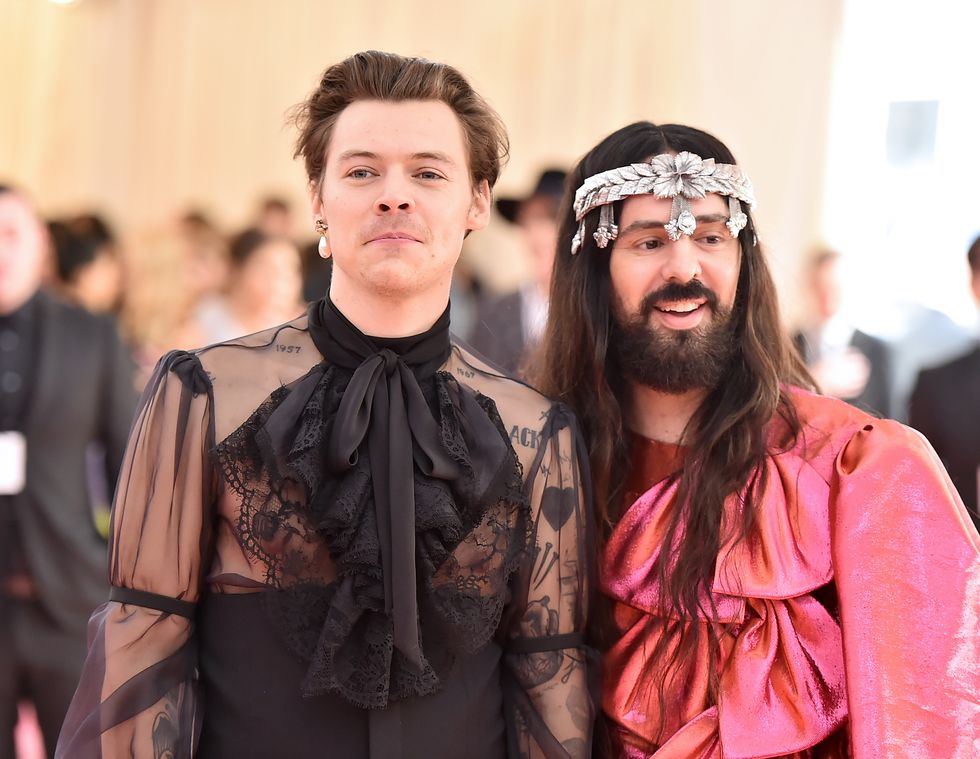 harry styles and alessandro michele
