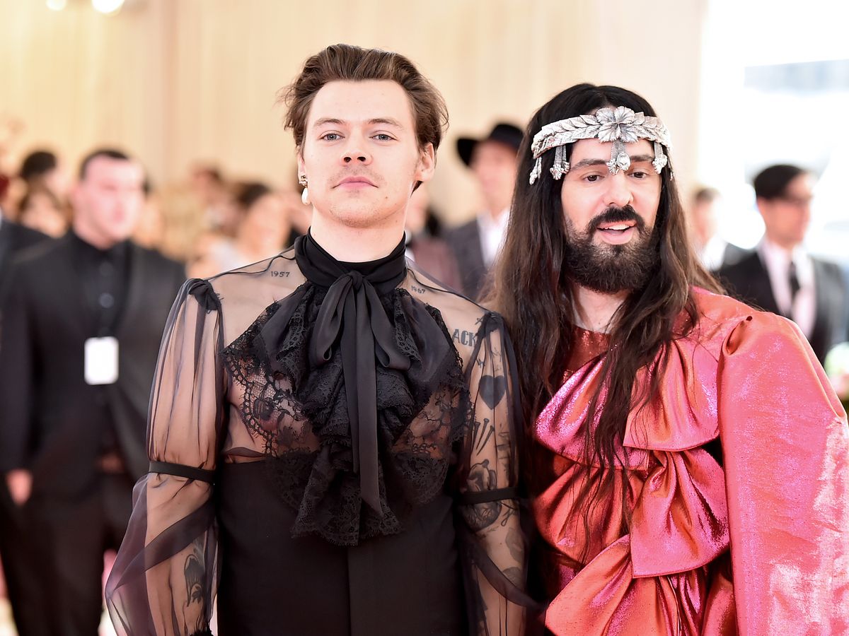 Harry Styles & Alessandro Michele Cement Their Sartorial Love