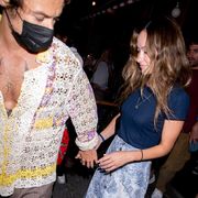 harry styles and olivia wilde in new york on august 18, 2022
