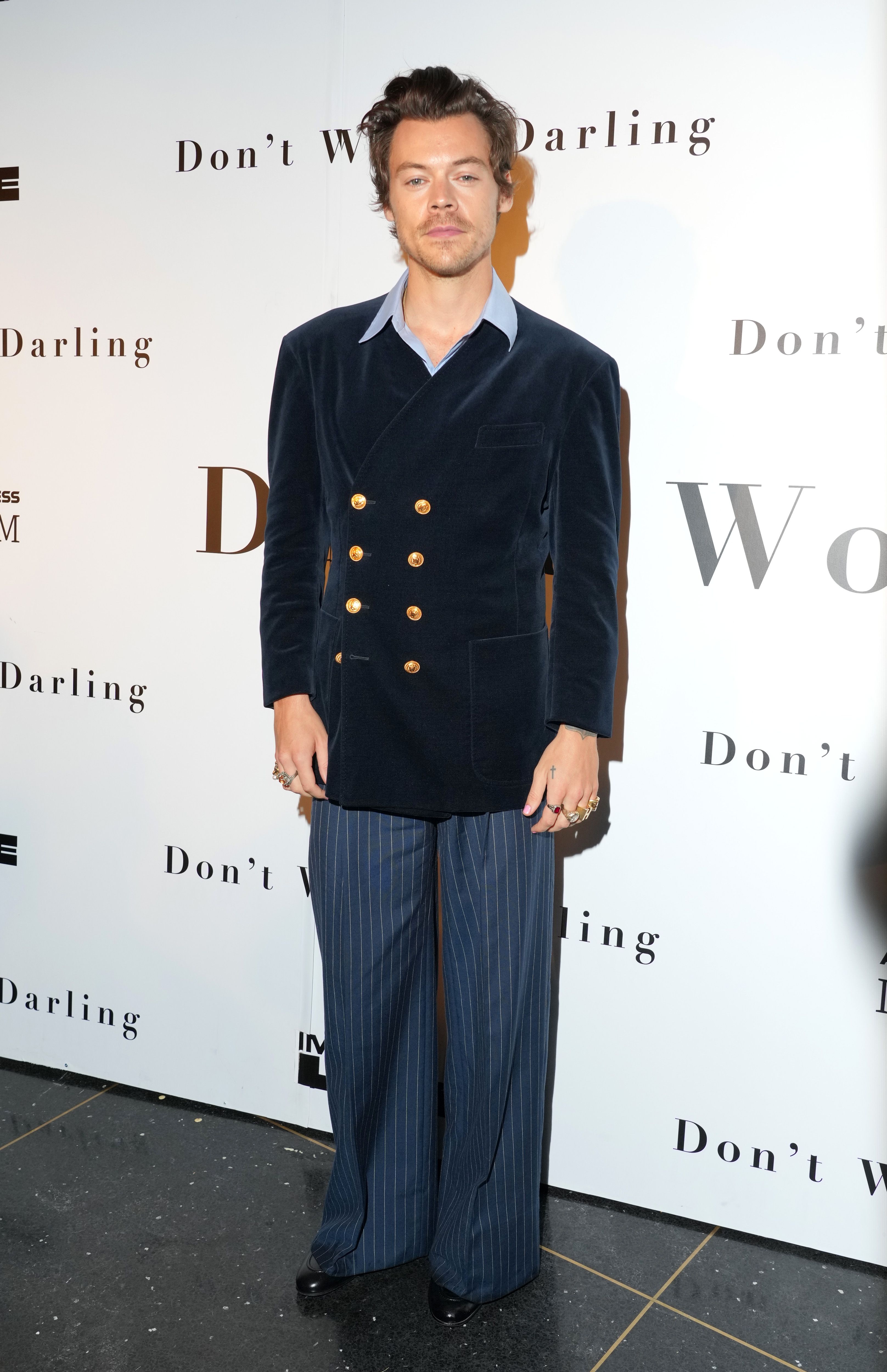 Great Outfits in Fashion History: Harry Styles' Perfectly Pinstriped Lanvin  Suit - Fashionista