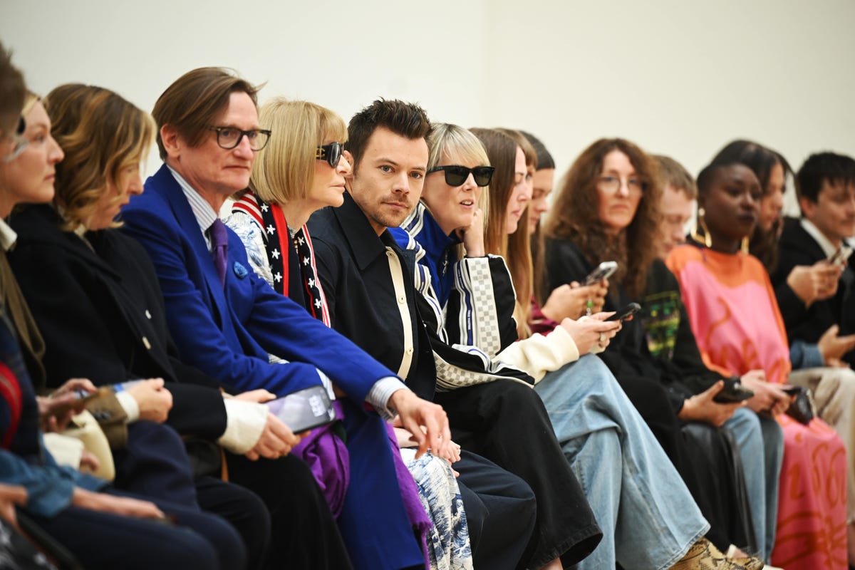 Harry Styles Just Returned To The FROW At London Fashion Week For S.S. Daley’s SS25 Show