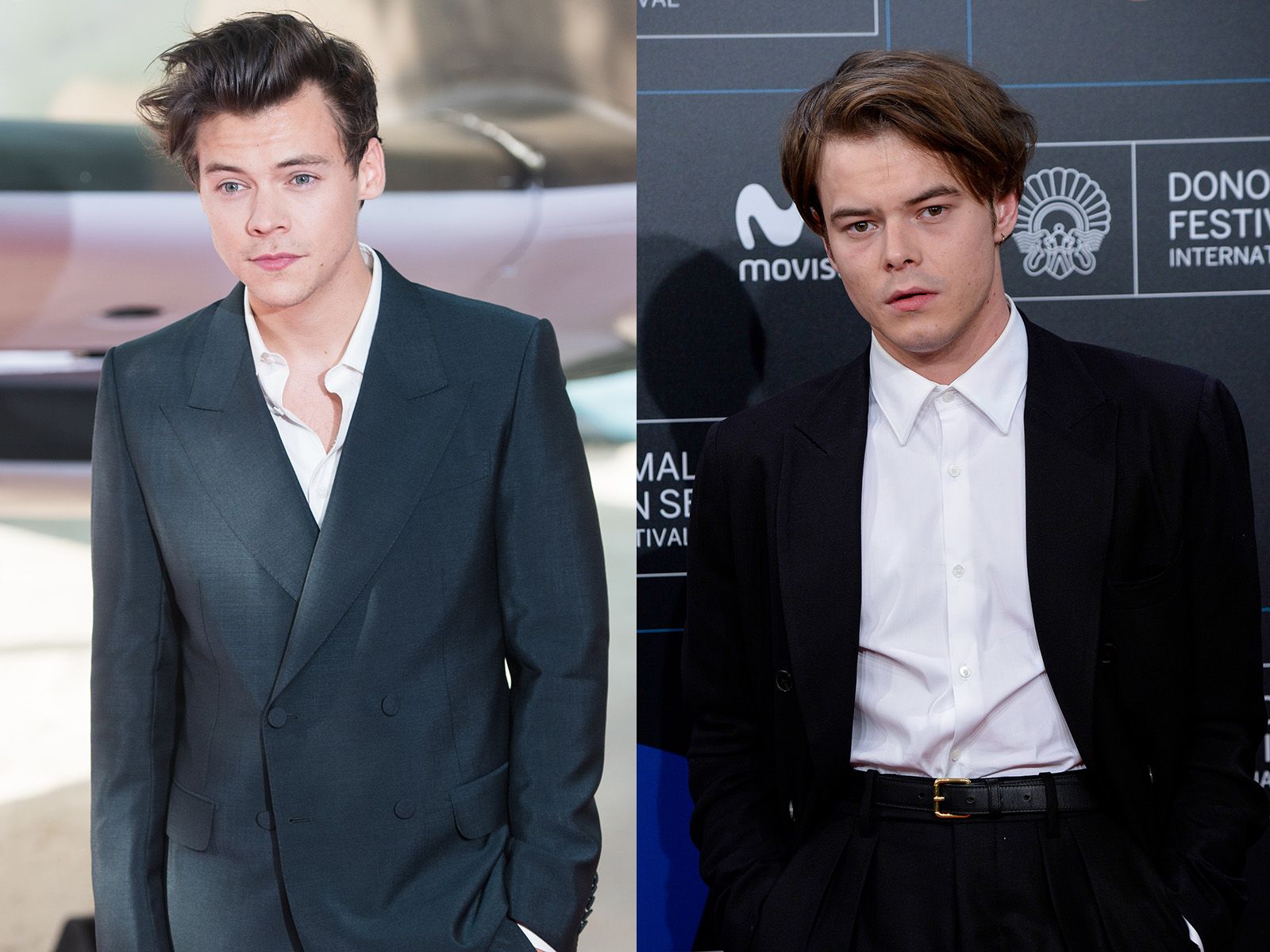 Harry Styles è uguale al protagonista di Stranger Things Charlie Heaton