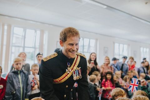 Prince Harry uniform