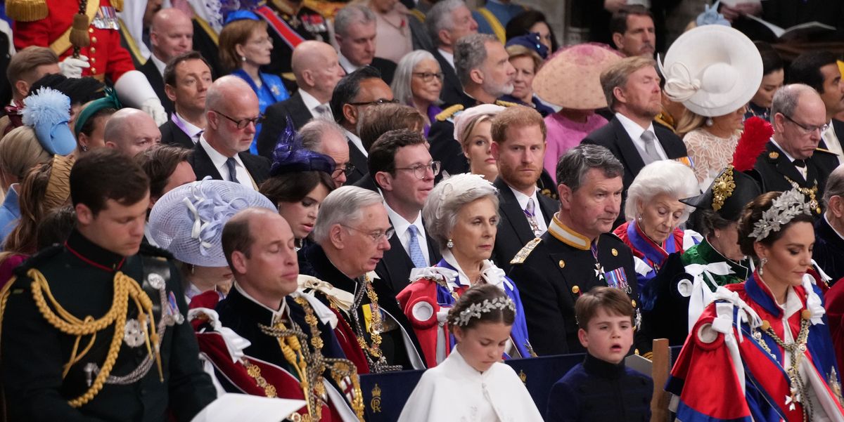 See Prince Harry Side-Eye William at Coronation