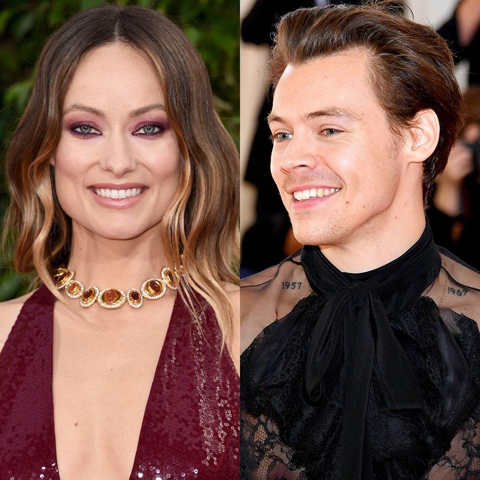 Harry Styles and Olivia Wilde Spotted Showing PDA at a Wedding