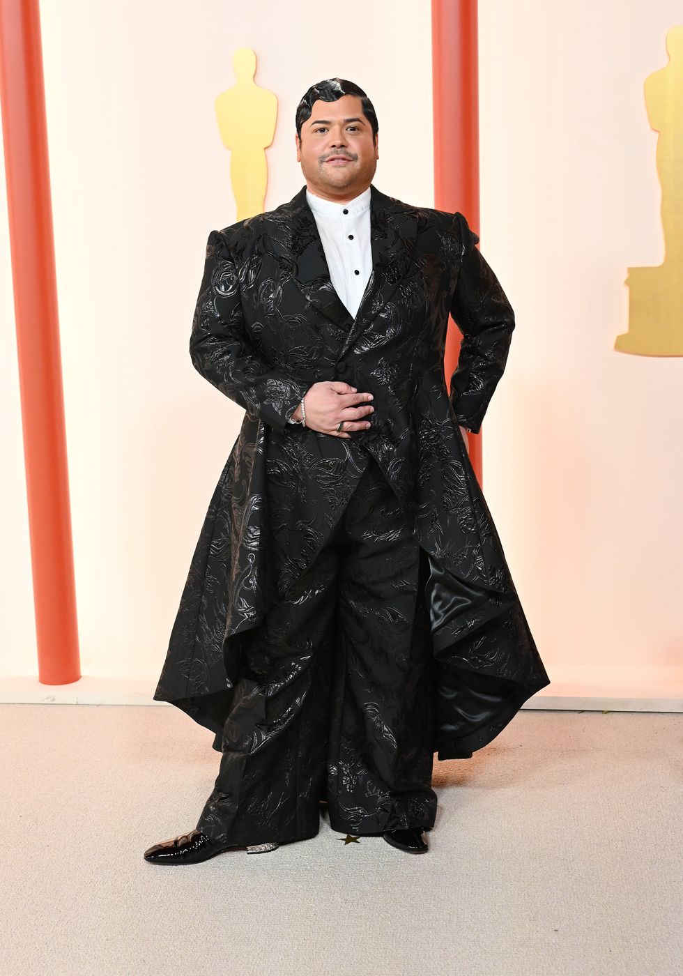 harvey guillen at the 95th annual academy awards arrivals
