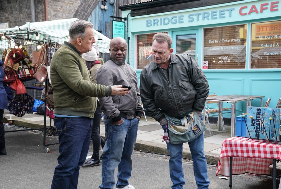 embargoed 04032025 0001 harvey, howie, billy, eastenders