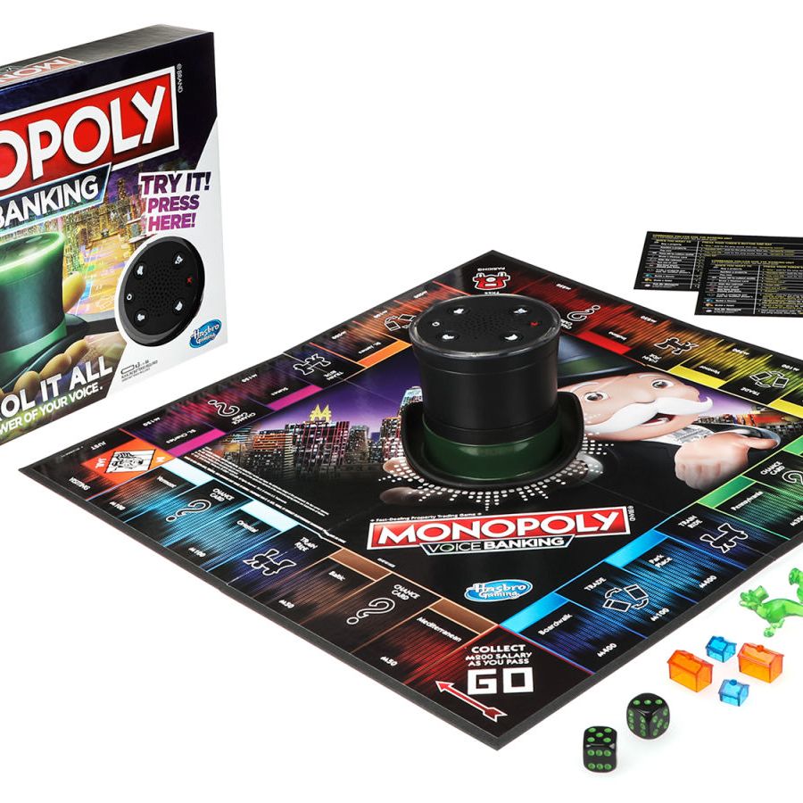 Hasbro Monopoly Super Electronic Banking (Game in Box with Hasbro Gaming)