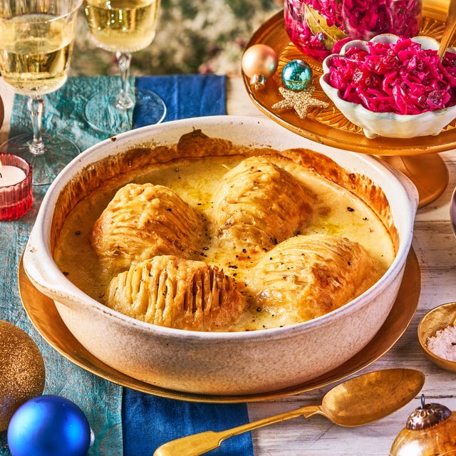 Hasselback Celeriac Gratin best christmas recipes
