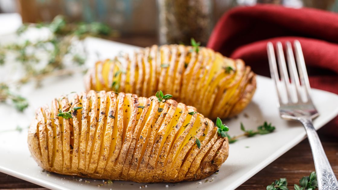 preview for How to make hasselback potatoes