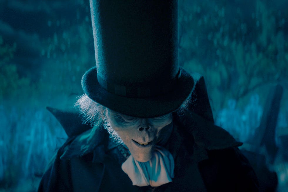 Hatbox Ghost voiced by Jared Leto, Hunted Mansion hatbox ghost voiced by jared leto, hunted mansion