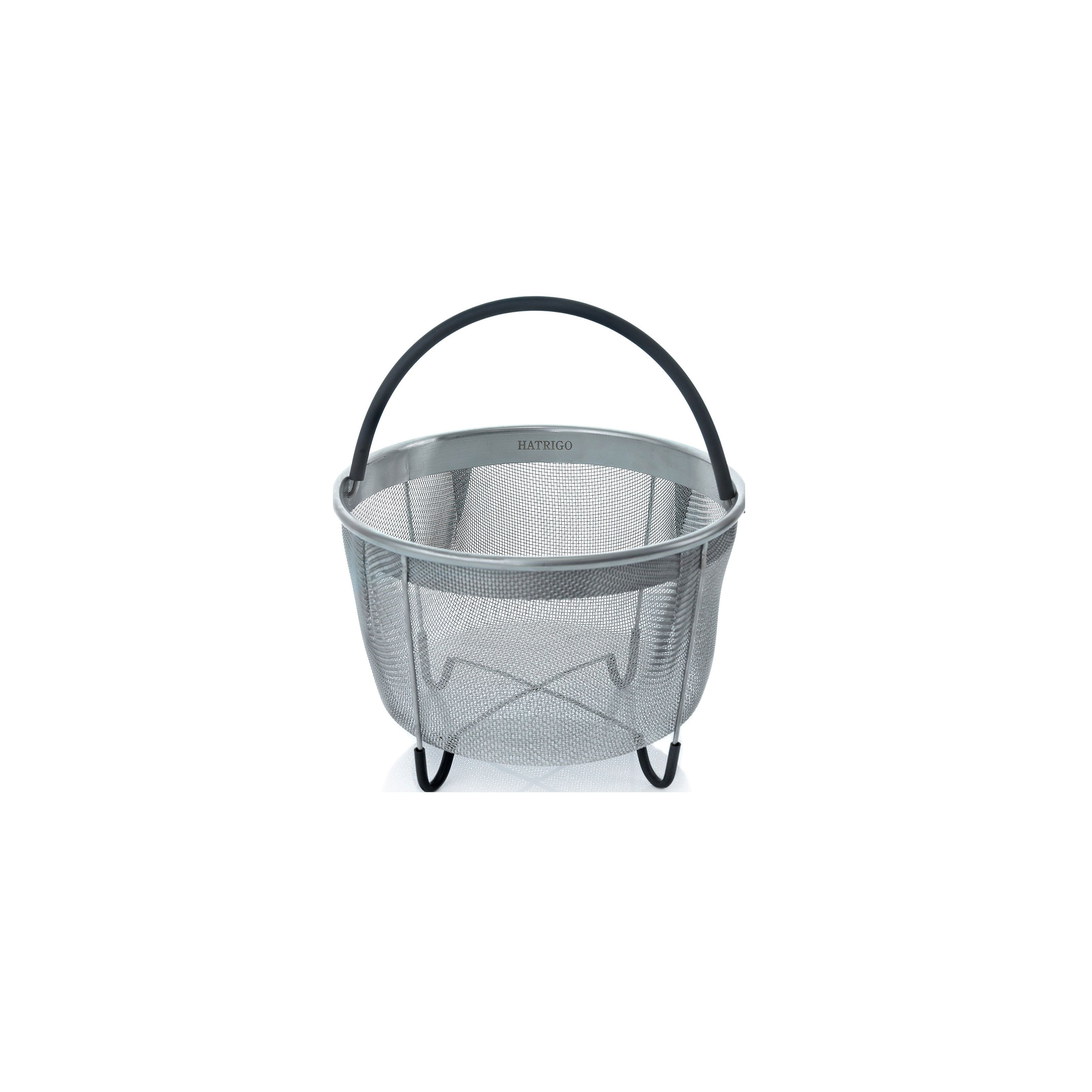 Hatrigo 3-Quart Steamer Basket Compatible with Instant Pot