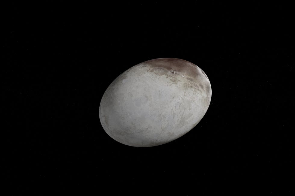 dwergplaneet haumea in de kuipergordel