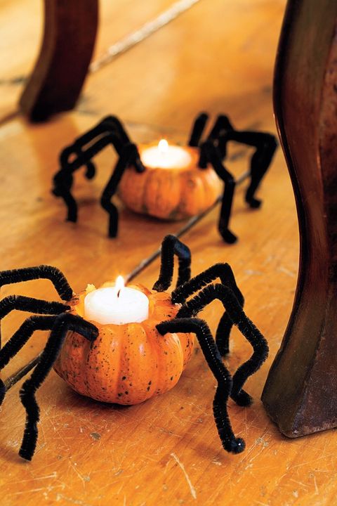 haunted house ideas creepy crawler candles