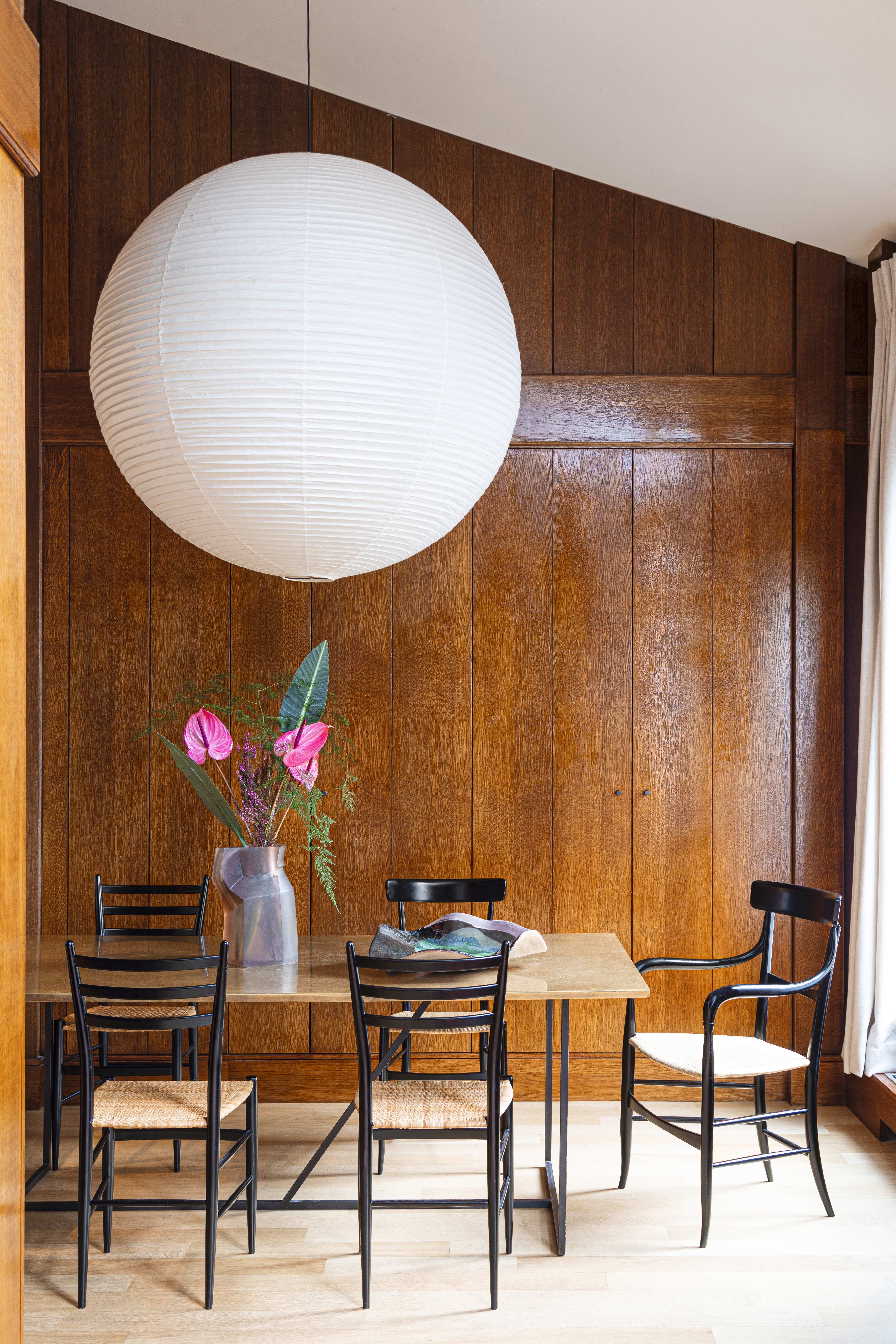 Wood panelled Paris home inspired by Yves Saint Laurent