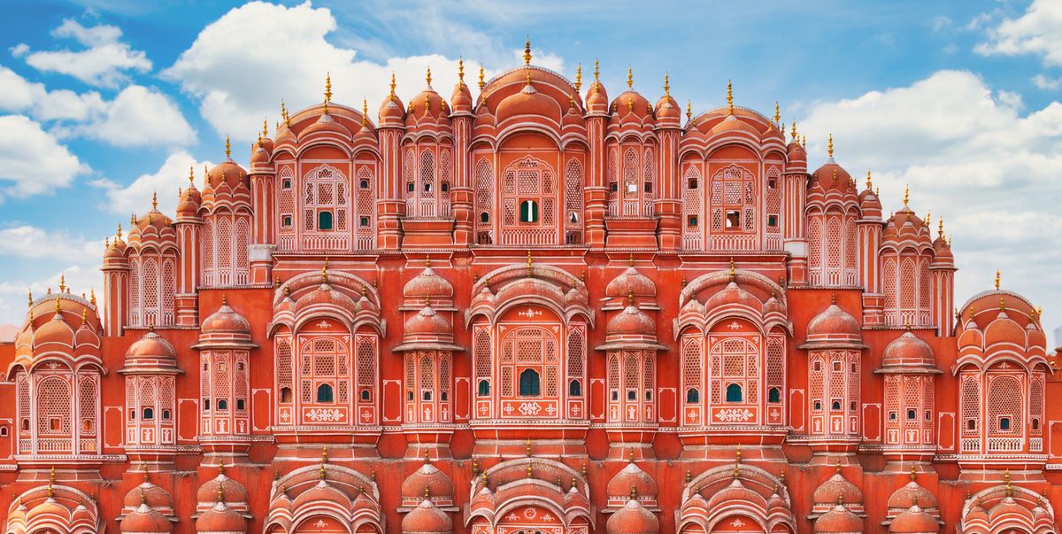 Hawa Mahal, Jaipur, India. Palace of the winds. Jaipur, Rajasthan, India