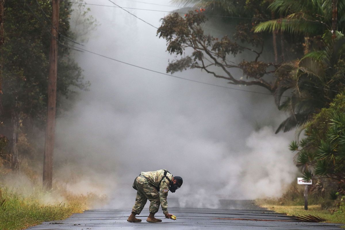 Volcanic Smog and Acid Rain from Hawaii Volcano