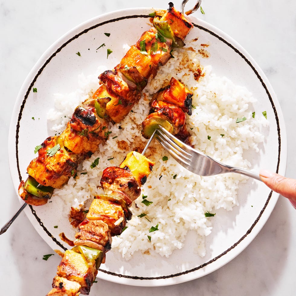 Best Hawaiian Chicken Skewers - How to Make Hawaiian Chicken Skewers