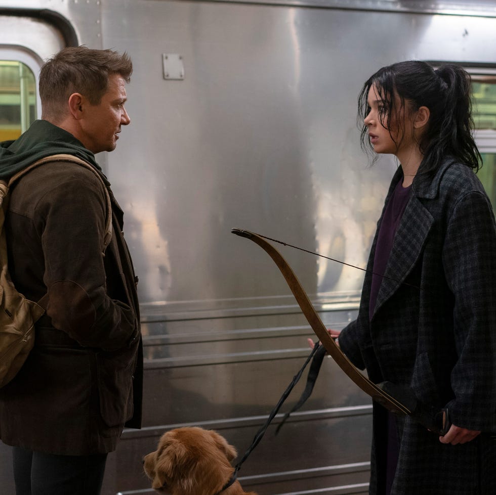 jeremy renner, hailee steinfeld, hawkeye