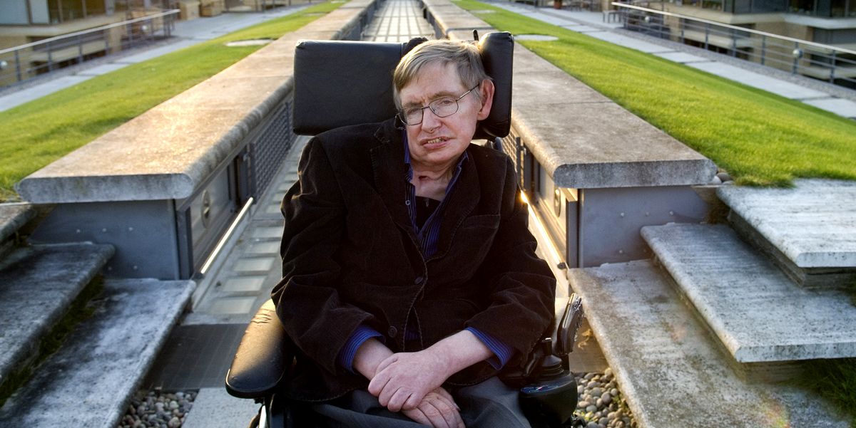 Stephen Hawking Says There Is No God, Gives Middle Finger, Dies