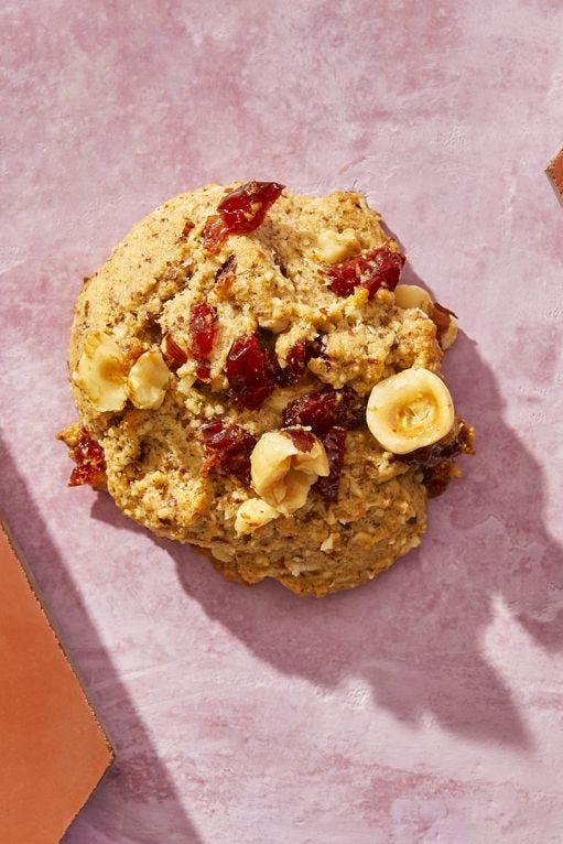 Cherry-Hazelnut Protein Cookies cherry hazelnut protein cookies