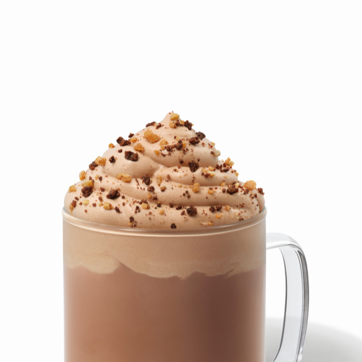 starbucks christmas hazelnut hot chocolate