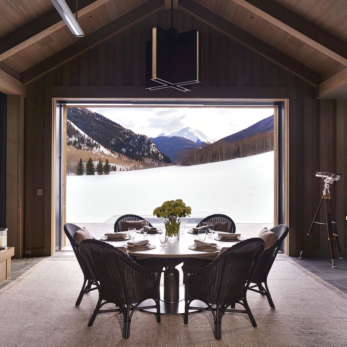 How to Design a Modern Mountain Home - Brad Krefman Aspen House