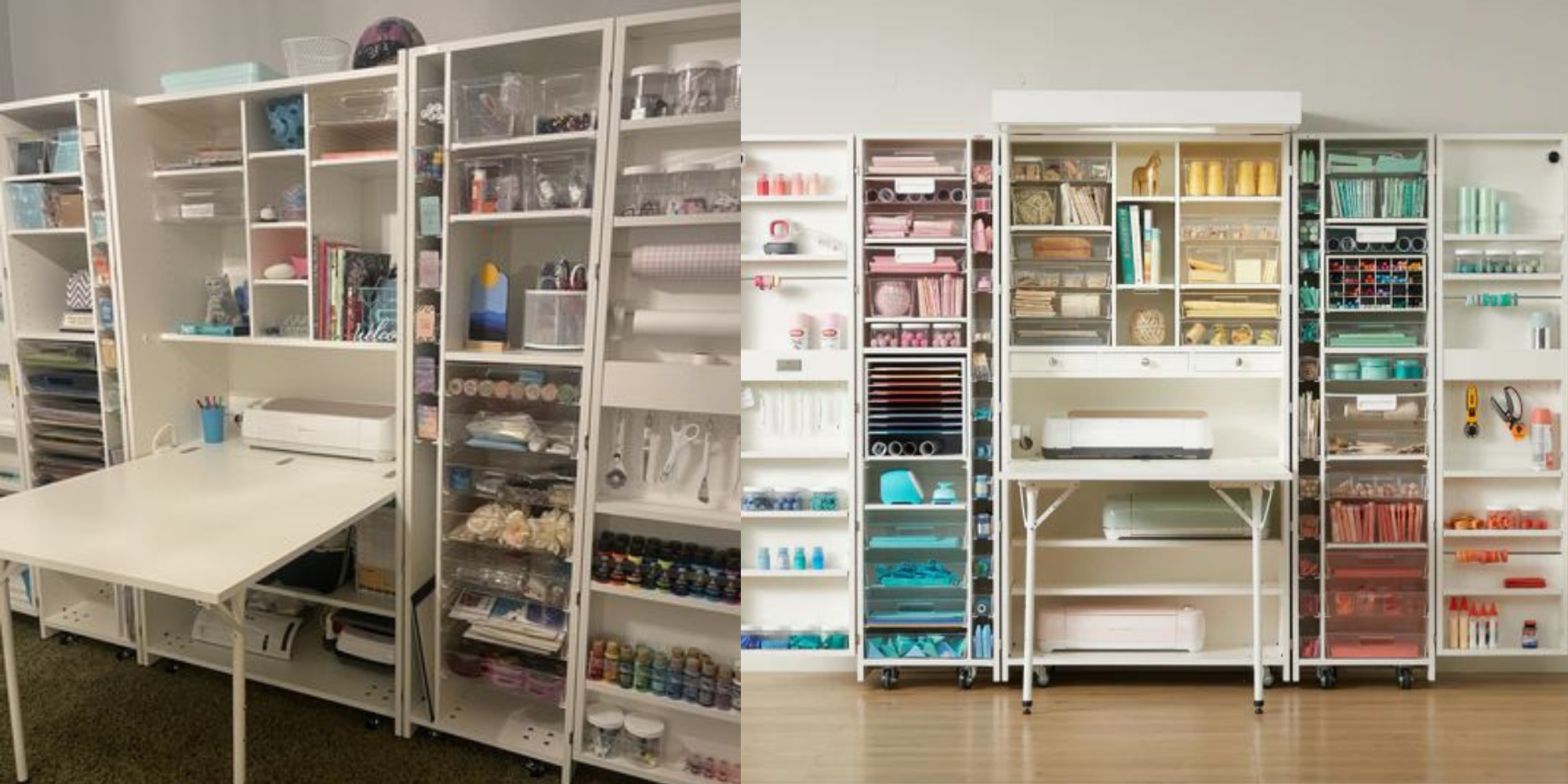 Best Craft Storage Cabinet With Table Space - Turn Any Space Into