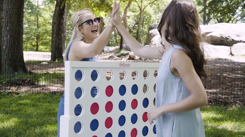 preview for Giant Connect Four Backyard Game