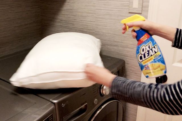 how to wash pillows