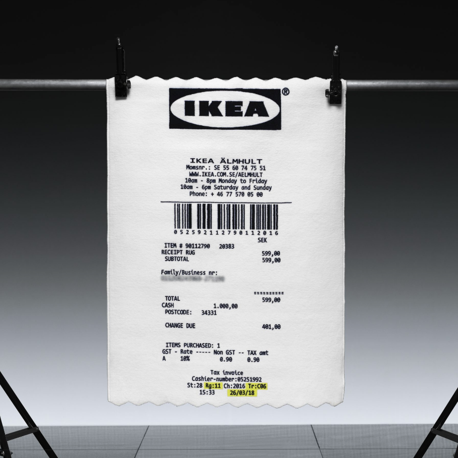 Virgil Abloh x IKEA Keep Off Rug  Ikea and off white, Ikea rug, Rugs in  living room