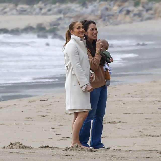 Jennifer Lopez and Joanna Gaines in Malibu, CA