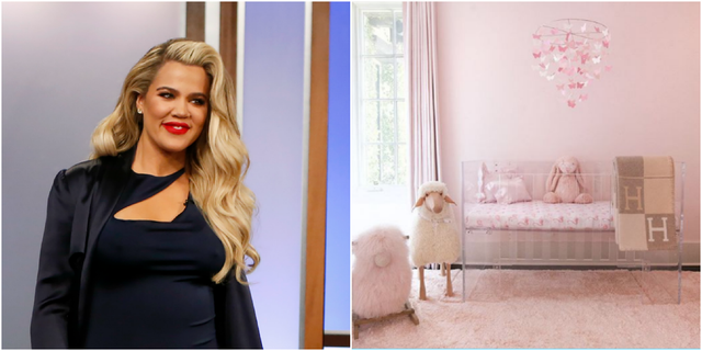 Khloe kardashian best sale baby room