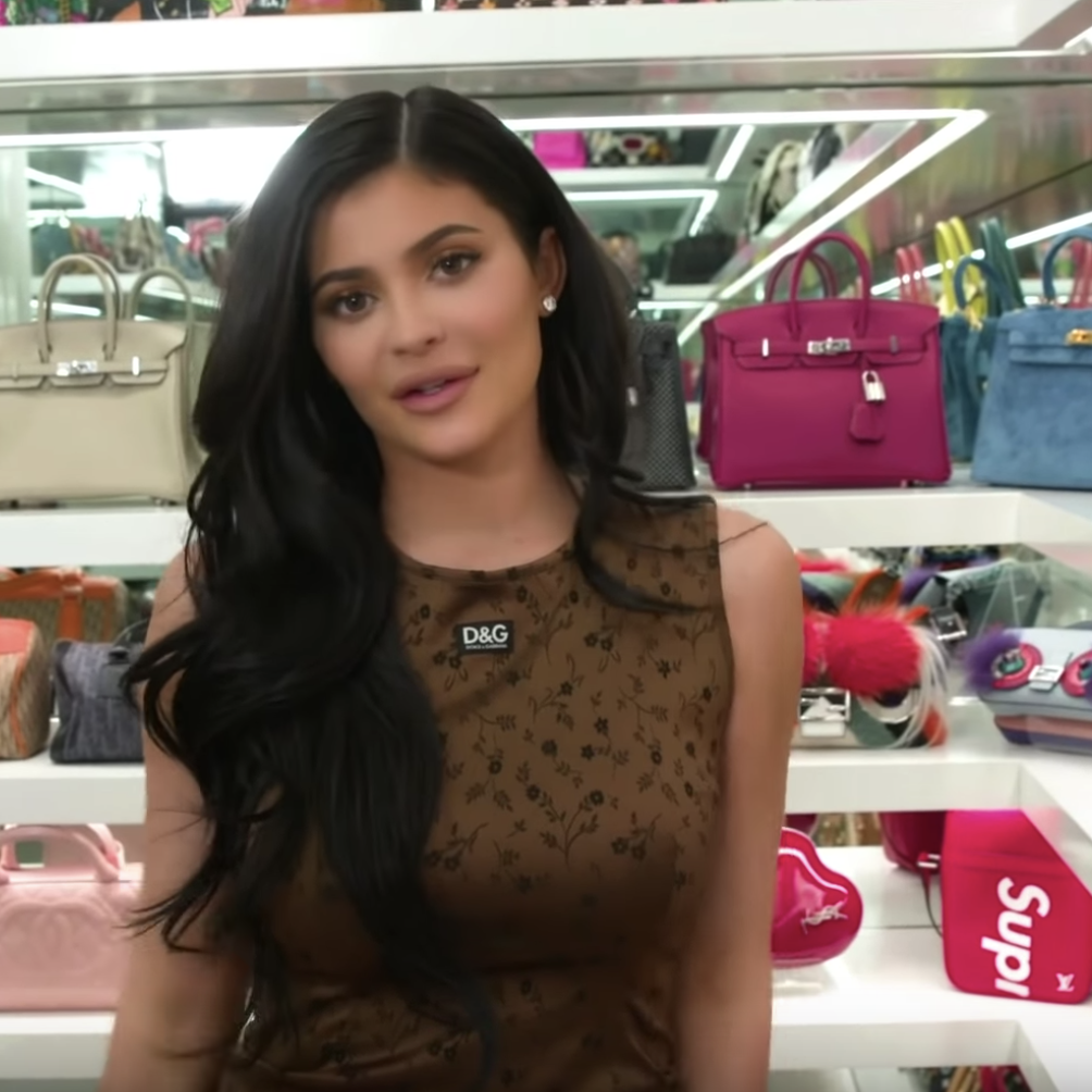 Kylie Jenner Shows Off Her Extravagant Closet Filled with Designer