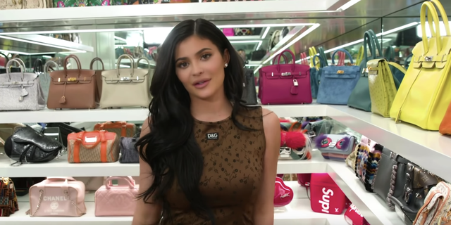Kylie Jenner Films New 'What's In My Bag' Video Inside Massive Closet –  Hollywood Life