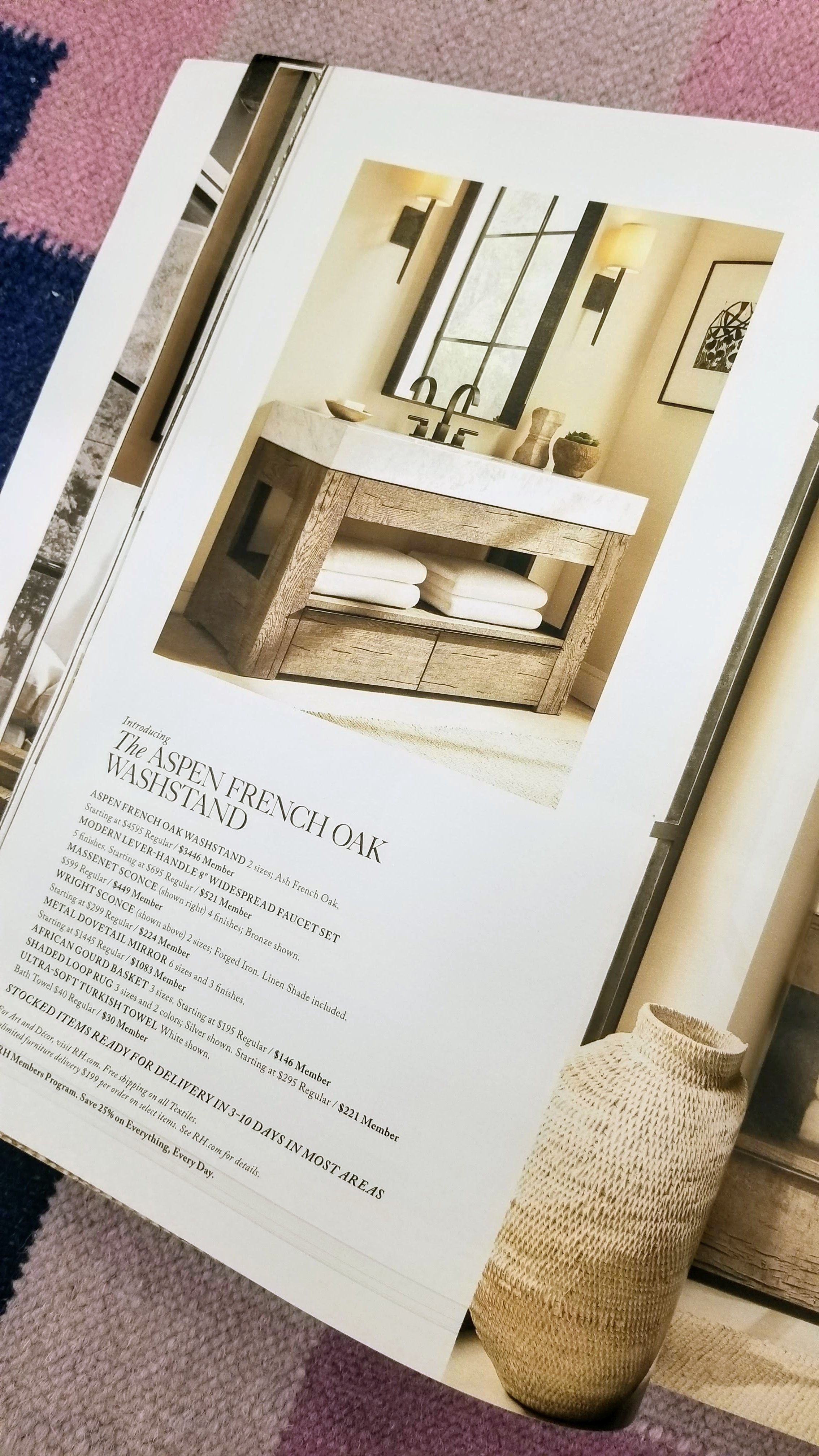 12 Things Everyone Thinks When Flipping Through The Restoration   Hb Rh Catalog Washstand 1533253715 