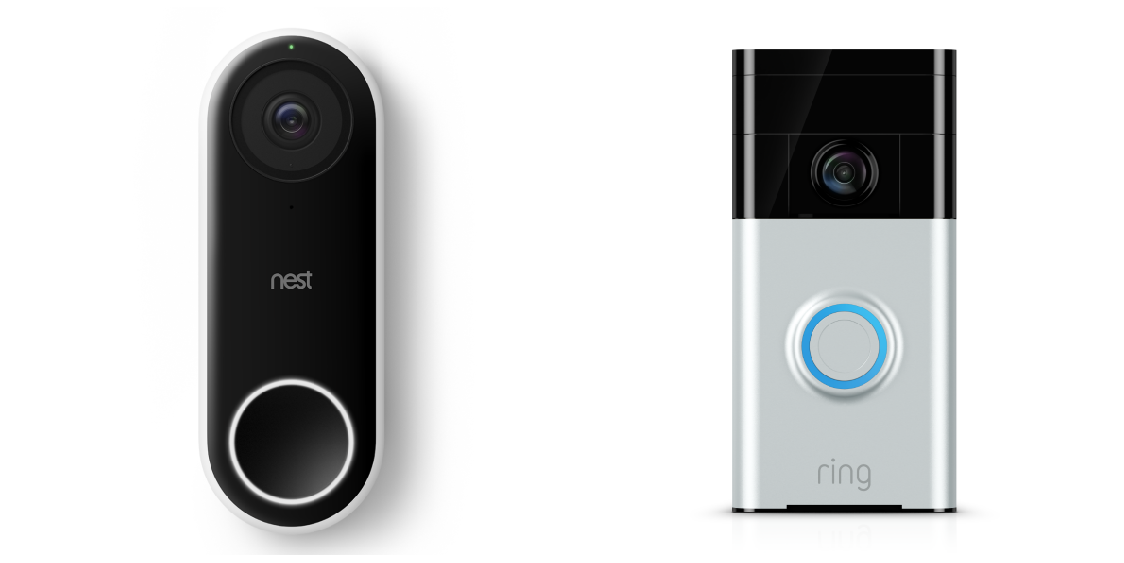 Compare ring and nest clearance doorbells