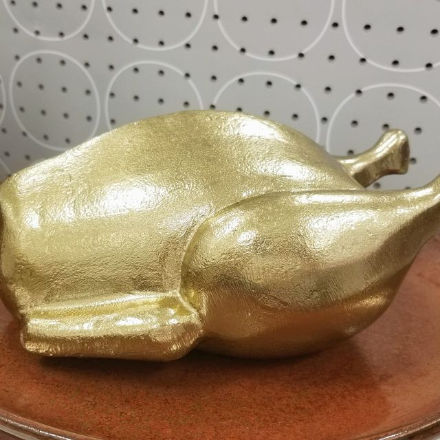 Target Decorative Gold Turkey
