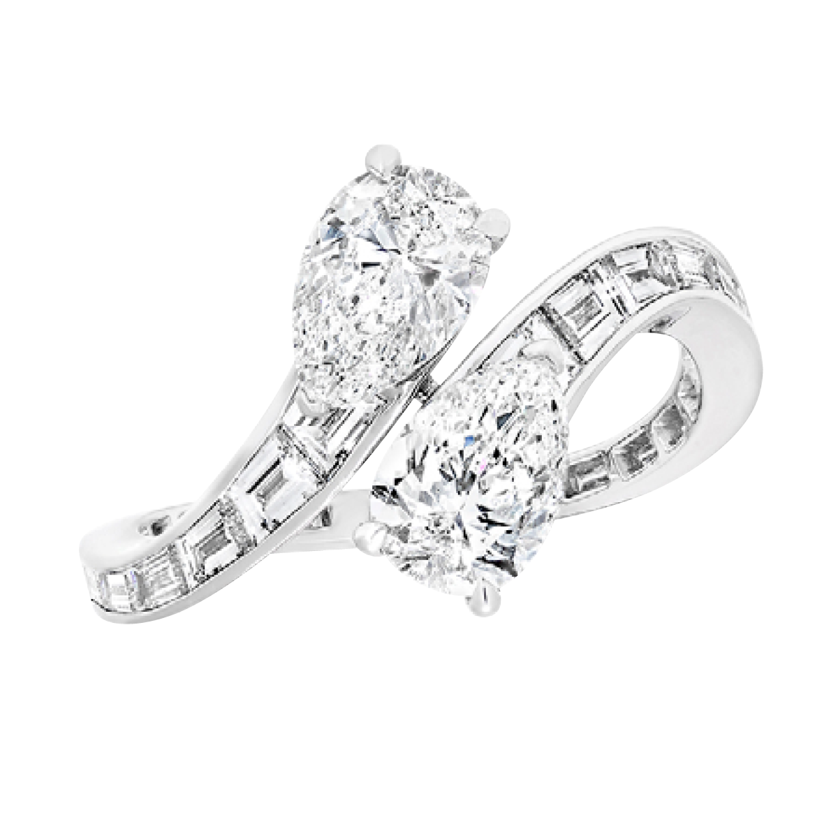 2022年の婚約指輪トレンドは2つの宝石がセットされた「トワ・エ・モワ
