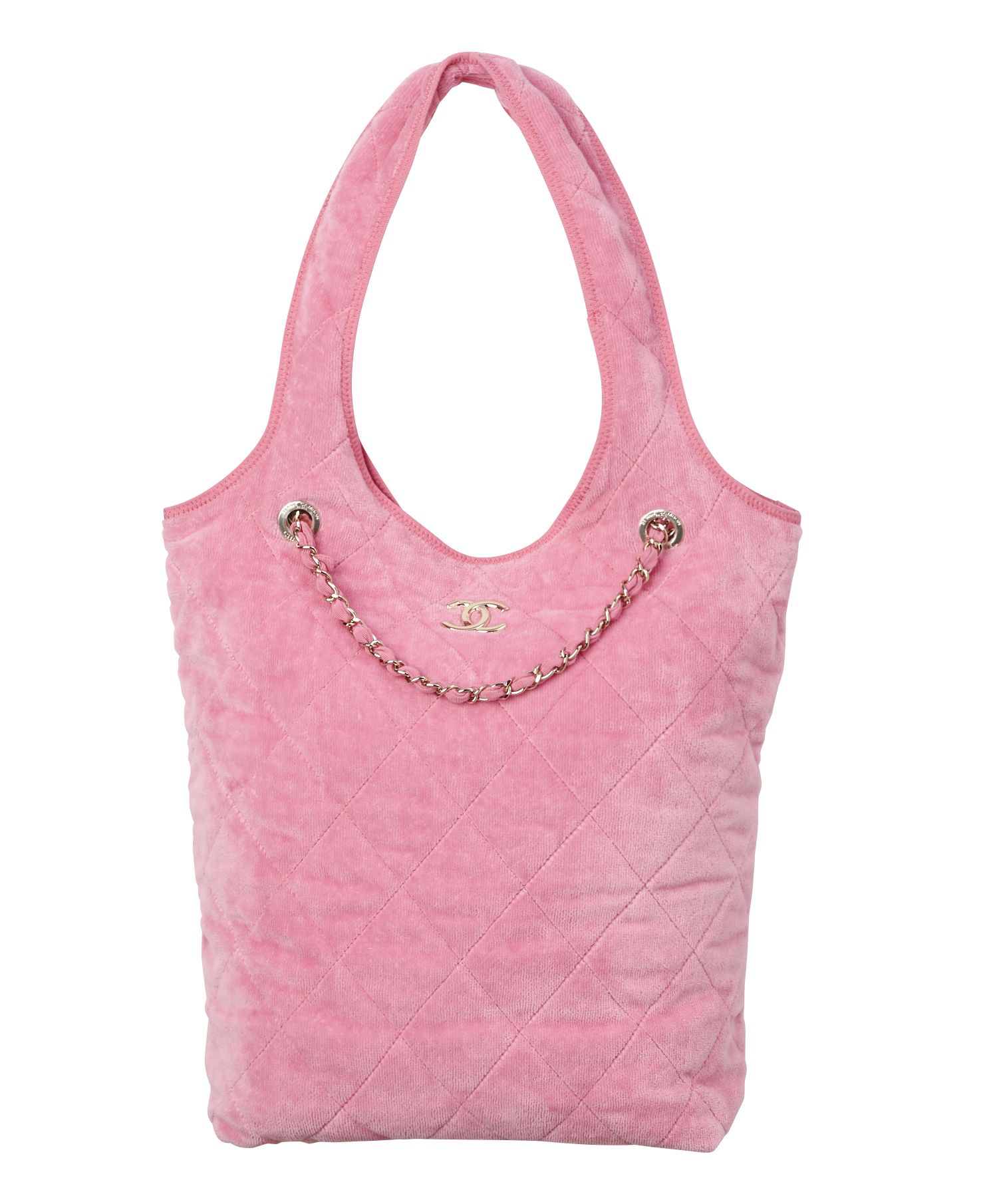 ☆おしゃれなビーチスタイル☆ CHANEL ビーチ マット ベージュ Chanel beach bag | CHANEL beach bag