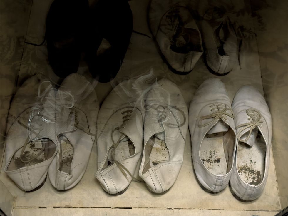 a group of shoes