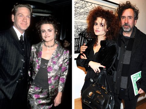 Kenneth Branagh and Helena Bonham Carter Tim Burton