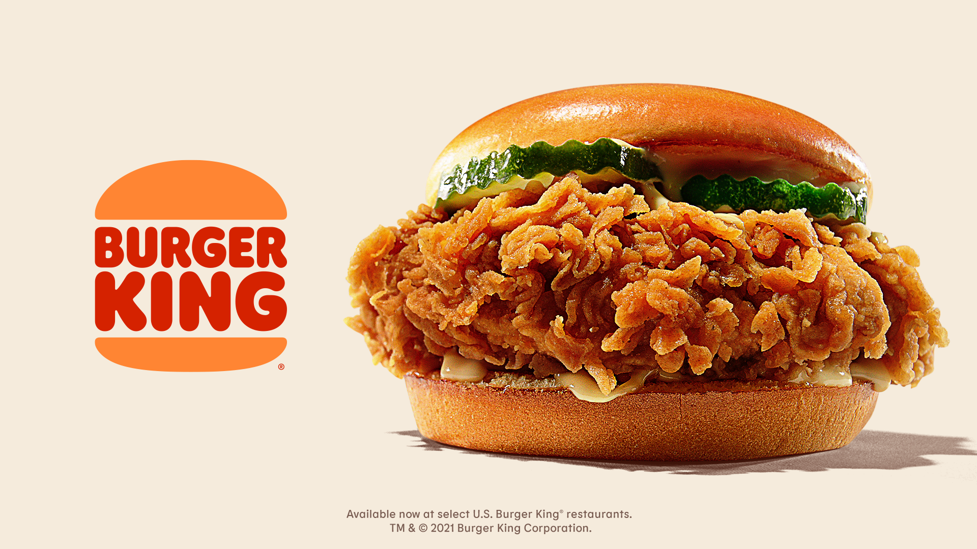 crispy chicken burger king